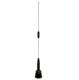 NMO150/450/800SF: Pulse-Larsen SuperFlex Tri Band Whip (150-174, 430-520, 806-960 MHz) Omni Antenna NMO Base