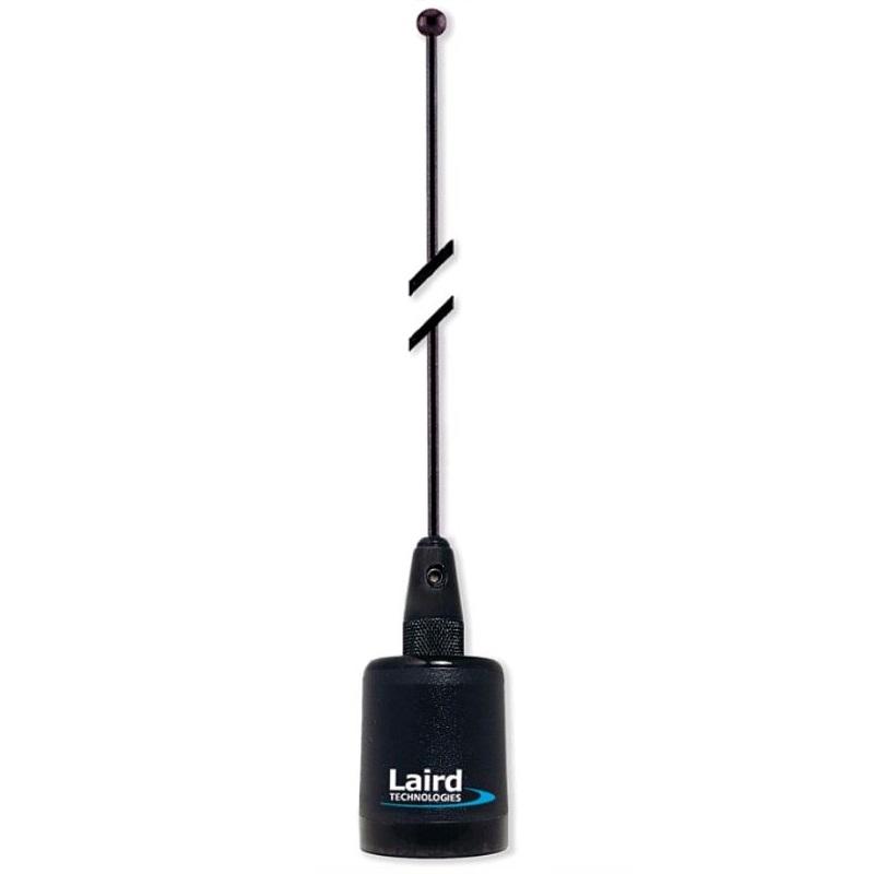 12.5 Inch UHF Whip Antenna with Black NMO Base - 430-450 MHz