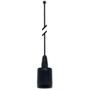 GMRS Mobile UHF Whip Antenna with Black NMO Base, No Ground plane required, RBC-450-2-N.