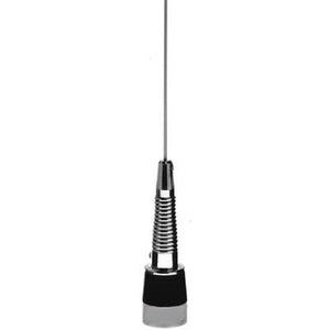 GMRS Base Loaded Coil / Mobile Antenna, Chrome, with spring, No ground plane required,  RBC-450-2-S.
