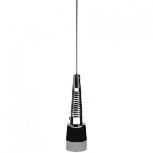 Universal Chrome Spring Style Car Radio Antenna Replacement - AM/FM Stereo, Brand New