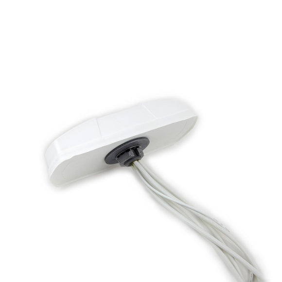 4G/5G, 5-in-1 Antenna for Mobile Cellular Routers with 17 ft. Cables (Band 71, CBRS, WiFi6), White RBDM-G55WW-17-SSSRR-W