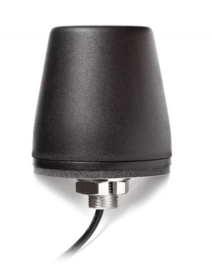 RFMAX Mini Short Glass antenna, 900 MHz band, 1.5 Ft Type 100 cable with SMA Male connector | RMSB-900-3-1.5-SSM