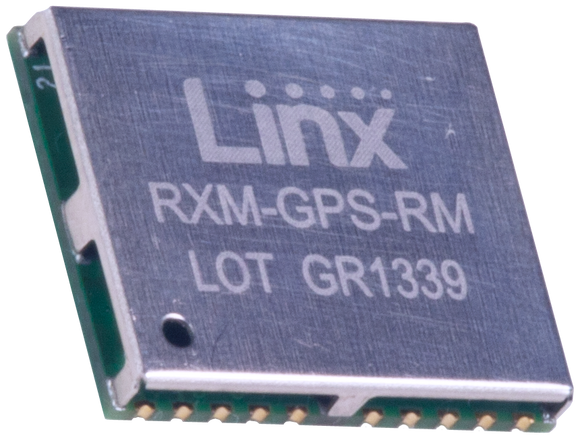 RXM-GPS-RM-T: Módulo receptor GPS serie RM - Cinta y carrete (embalaje en tamaño de carrete de 1000 piezas)