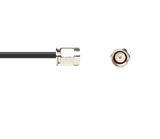 PT195-003-RTFBH-SSM: 3 Feet 195 Type Low loss Cable Assembly with Reverse Polarity TNC-Female BulkHead and SMA-Male Connectors