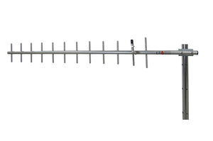 YS89612: 896-970 MHz, 12 element, 13 dBi, Aluminum Yagi with Fixed N-Female Connector