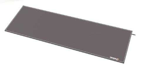 A6590L-71234: ETSI SlimLine Ultra Low Profile UHF Antenna with 2m SMA to RPTNC Connector