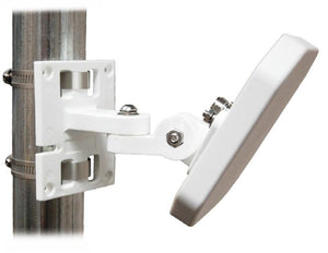 ALLPMTE-002 Articulating Wall or Mast Mount for S9025P type RFID Antennas-White