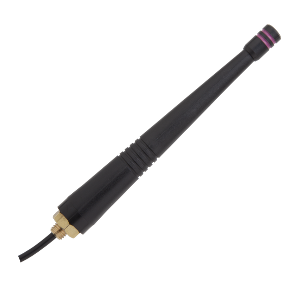 ANT-2.4-PW-QW-UFL: 2.4GHz PW Series 1/2 Wave Dipole Whip Antenna, U.FL/MHF Compatible Connector