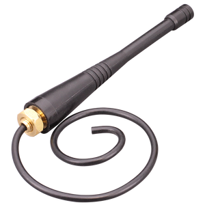 ANT-B13-PW-QW: NB-IoT, Verizon, LTE Band 13, 760 MHz, panel-mount straight whip RF antenna, 216 mm cable, solder
