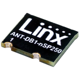ANT-DB1-nSP250-T: 2.4GHz 5.8GHz Bluetooth, ZigBee, WiFi, WLAN, U-NII embedded surface-mount chip antenna