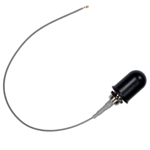 ANT-DB1-WRT-MON-UFL: Antena monopolo de 1/4 de onda, domo de perfil bajo, serie WRT-MON de 2,4 GHz/5,8 GHz, conector compatible con U.FL/MHF