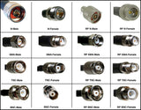 PT240-008-SSM-RSF: 240 Type Low Loss Coax Cable - 8 Feet - SMA Male - RP SMA-Female