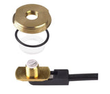 BMATM: All Brass 3/8" or 3/4" Hole NMO Mount, 17' RG58 Cable and PL259 Connector
