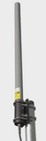 BOA4357: PCTel Heavy-Duty Fiberglass Radome DC Grounded 430-470 MHz N Female Connector