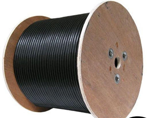 Baja pérdida, 50 ohmios, similar a LMR400®: conjuntos de cables coaxiales a granel personalizados sin conectores