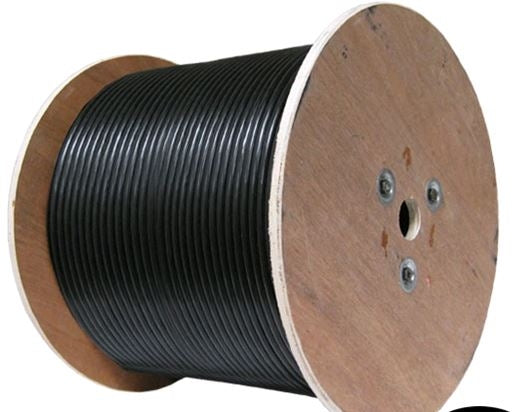 PT600-500: 600 Type Bulk Coax Cable - 500 Ft