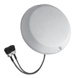 CMD69423P-B30NF: Laird Dual-Port Multiband Omnidirectional Ceiling Mounted Antenna Bulk Packed 698-960/1300-4200 MHz with N-Female Connector