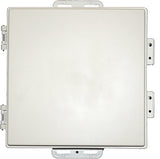 DCE9028PRFSMF: 10x10x4 inch Die Cast Aluminum Enclosure with Integrated RHCP RFID Antenna - FCC