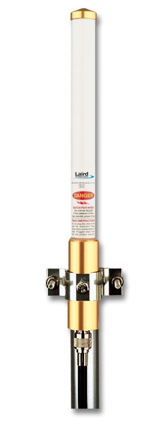 FG9026: Laird / Antenex Outdoor Rated 900mhz Fiberglass Base station Omni Antenna N-Female Connector 8dBi