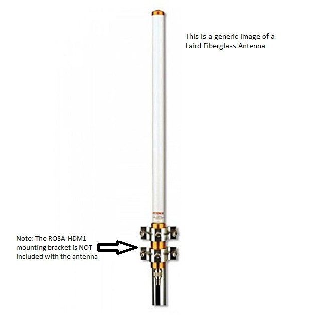 FG4507 : 450-460 MHz, 7 dBd/ 9.15 dBi Outdoor Fiberglass Omni base