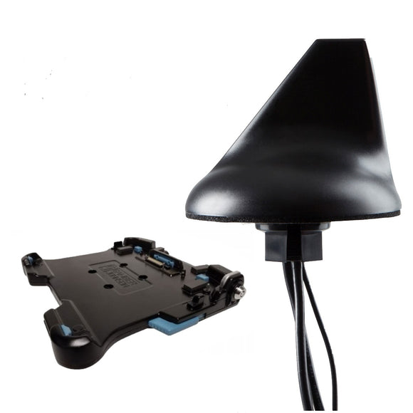 Panasonic Toughbook - Gamber Johnson Docking Station - Black Vehicular Antenna. GPS + 3G/4G/LTE Cellular + WiFi