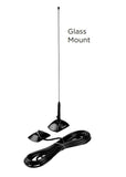 900 MHz Glass Mount Mobile Antenna with 14 Feet Cable and No Connector | RGM-900-NC-14