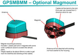 Heavy Duty Magnetic Roof Mount For Series Vehicular Antennas | GPSMBMM