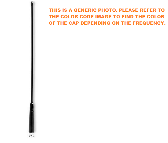 KD22VHF2 : KuLDUCKIE Whip Antenna with THDS-Female Connector