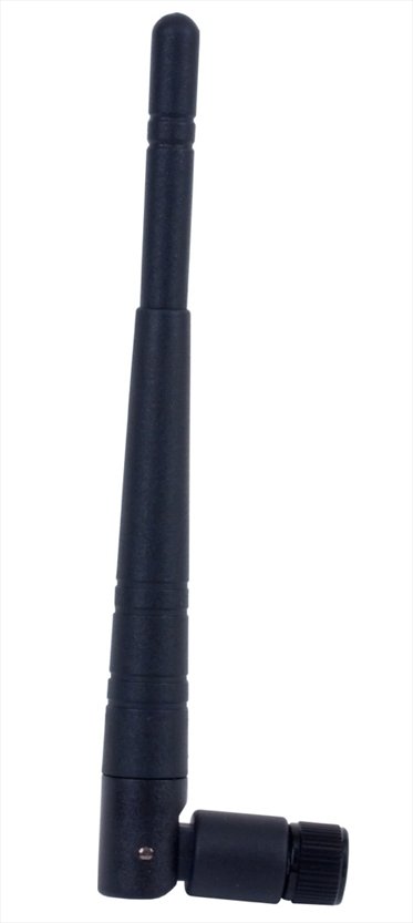 Antena Omni de alta ganancia de 7,6 pulgadas tribanda 2,4/5,3/5,8 GHz con nudillo - N-Macho