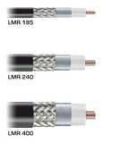 PT240-020-SUM-SUM: Conjunto de cable de baja pérdida tipo 240 de 20 pies con conector macho UHF/PL-259/UHF y conectores macho UHF/PL-259/UHF
