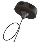 LPS69273NT-61RTNM: IP67 Rated 3G/4G/LTE Cellular Disk-Puck Antenna. Permanent Mount with RPTNC-Male.