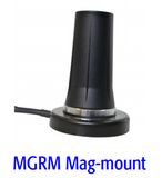 MGRM-WHF-3C-BLK-120: Mobile Mark Mag-Mount Antenna for WiFi, color Black with 10 Foot Coax Cable & SMA-Male Connector.