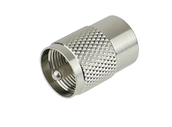 Mini UHF Male connector for LMR195 type, RG-58/U, RG-58A/U and any equ ...