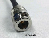 PT400-065-SNF-SNM: Low Loss 400 Type Coax Cable - 65 Feet - N Female - N Male