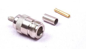 RFMAX N-Female Crimp Connector for LMR 240 Cable | SNF-240
