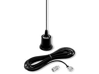 NMO150BK Pulse-Larsen 5/8 Wave Whip 144-174 MHz Omni antenna NMO Base with 17 ft. RG-58A/U cable and PL-259 connector