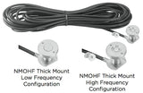 NMOKHFCXTHK: Montaje grueso de alta frecuencia NMO - CX de 17 pies (RG-58U) - Sin conector