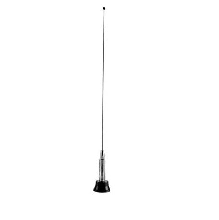 NMOWBQCFT Pulse-Larsen 1/4 Wave whip Wide Band with spring 132-850 MHz Omni Antenna NMO Base