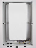 White Polycarbonate enclosure for Impinj xSpan - 22 x 10 x 5 inches | PCE22105-00W-X1