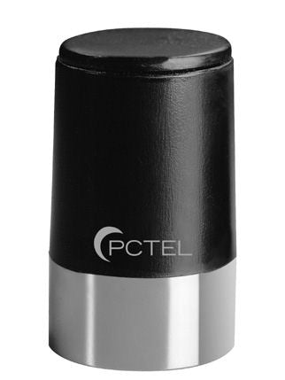MLPVDB800/1900S: PCTEL/Maxrad Low Profile MLPV Antenna, 806-1990 MHz, 4 dBi, Black/Chrome, NMO Connector - Ground Plane Required