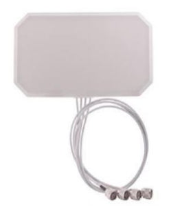 PDM24518-AZ1: Dual Polarized Panel, 2H/2V Mimo antenna, 2.4GHz - 2.5GHz / 5.1GHz - 5.9GHz, 8dBi, 30 in. cable, Reverse TNC connector.