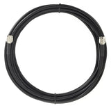 PT195-003-RTMRA-SSMRA: 3 Feet  195 Cable Assembly with RP TNC-Male Right angle and SMA-Male Right Angle Connectors