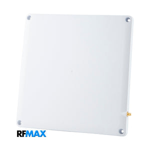 Antena RFID para lectores RFID Impinj-Zebra-Alien-ThingMagic. Perfil bajo, 10 x 10 pulgadas con montaje VESA de 100 mm | R9028-LPV-SSF