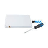 Antena RFID para lectores RFID Impinj-Zebra-Alien-ThingMagic. Perfil bajo, 10 x 10 pulgadas con montaje VESA de 100 mm | R9028-LPV-SSF