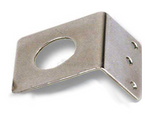 L Bracket for Antennas with Permanent Mount / N Female Connectors, 5/8" Hole. Made from 300 series stainless steel, non-magnetic | RAB-001