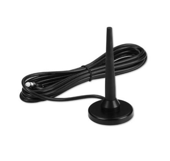 3G Cellular antenna with Magnetic mount and 12 Ft cable with SMA Male- 3dB Gain | RCSP-111702