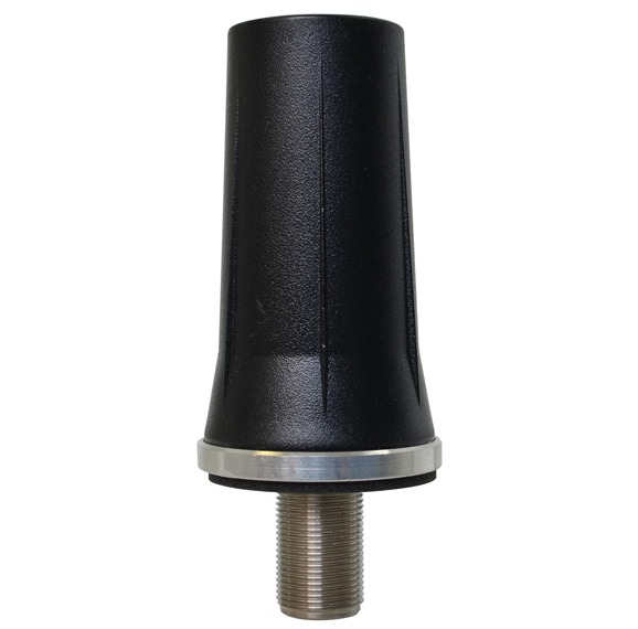 RMWLFDNBLK: Mobile Mark Black Cellular Thru-hole Antenna With N-Female connector, 694-2700 MHz