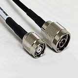 PT240012RTMSNM: LMR240 Type equivalent Low Loss Coax Cable - 12 Feet - RP TNC Male - N Male