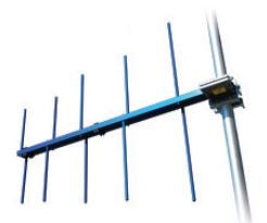 RY-136-3-8-SNF: RFMAX 5 Element Yagi Antenna - 136-174 MHz - 8dBi Gain - Standard N-Female Connector - Mounting Bracket Included